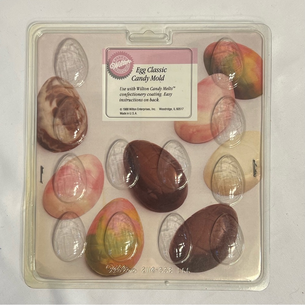 NEW Vintage Wilton Egg Classic Candy Mold
Stock #2114-9098